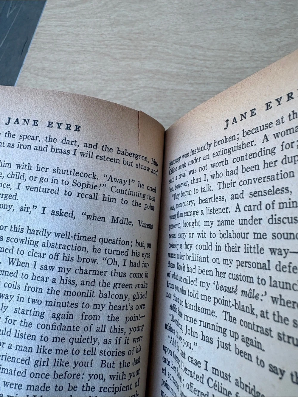 Jane Eyre Vintage 1943 Hardcover Book By Charlotte Brontë